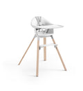 Stokke Clikk High Chair Bamboo Legs White