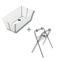 Stokke Flexi Bath White + Flexi Bath Stand