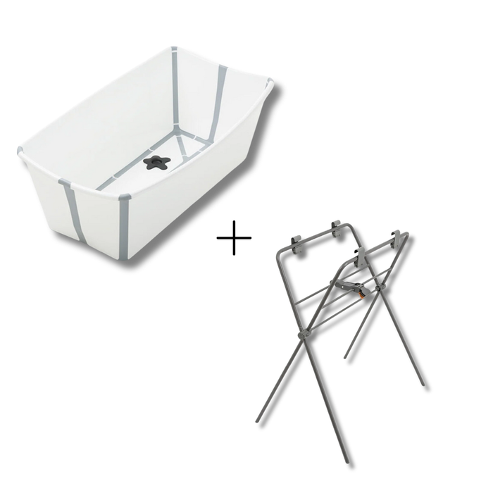 Stokke Flexi Bath White + Flexi Bath Stand