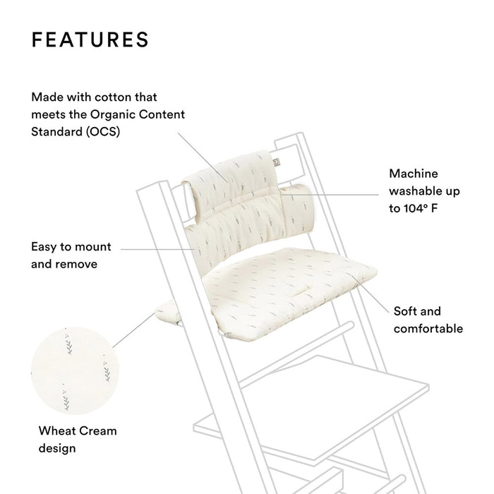 Stokke Tripp Trapp Cushion (Wheat Cream)