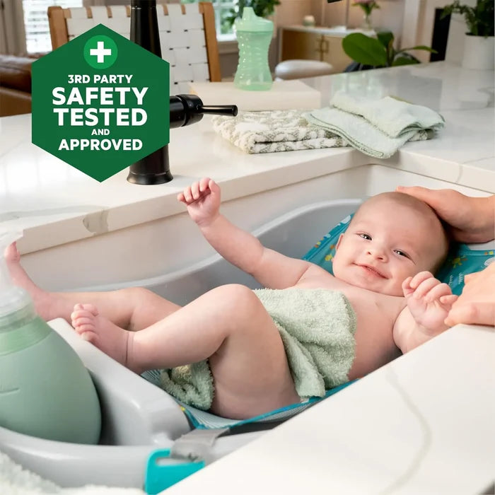 Summer Infant Comfy Clean Deluxe Newborn to Toddler Baby Bathtub (0-24 Months)