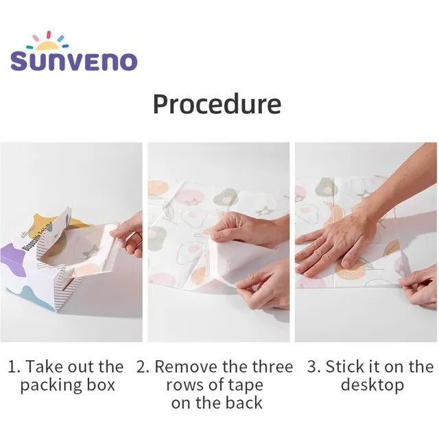 Sunveno Baby Feeding Disposable Travel Multipurpose Placemats – 40Pcs