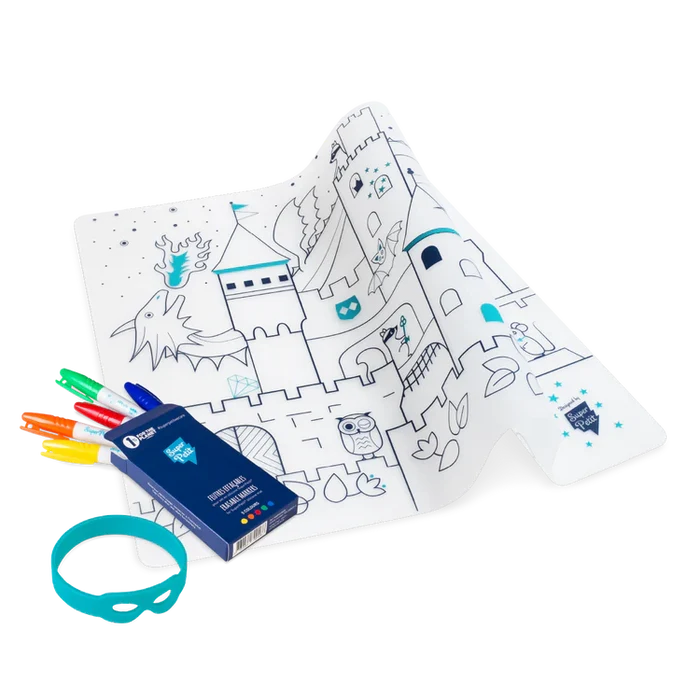 Super Petit Colouring Playmat Artiste Collection