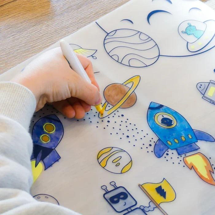 Super Petit Colouring Playmat Artiste Collection