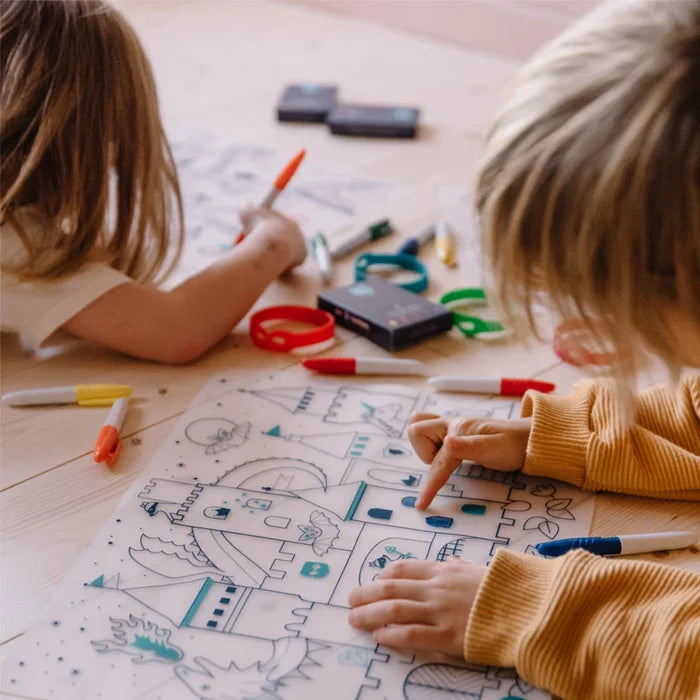 Super Petit Colouring Playmat Artiste Collection