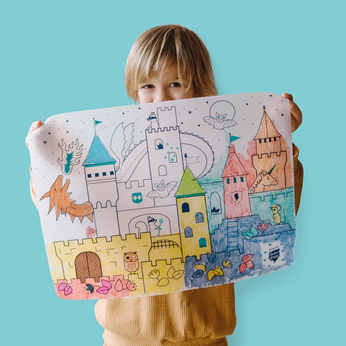 Super Petit Colouring Playmat Artiste Collection