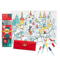 Super Petit Colouring Playmat (Christmas Village)