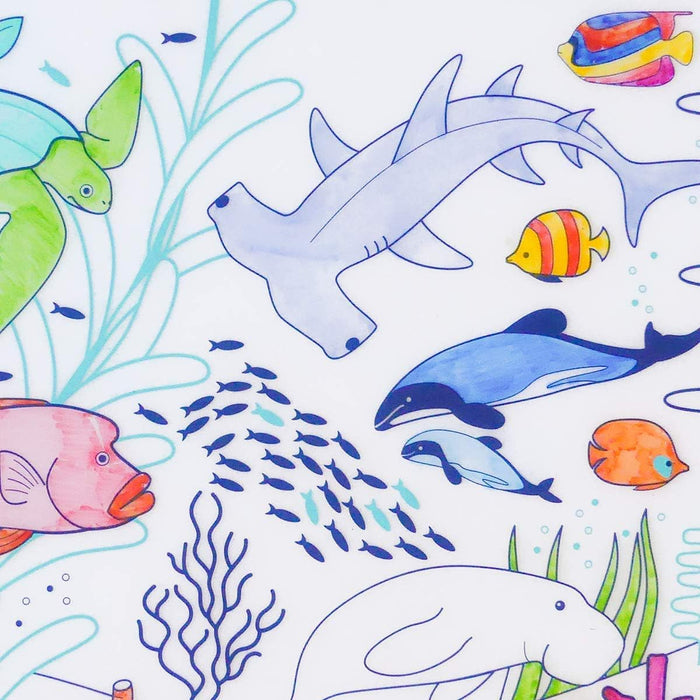 Super Petit Colouring Playmat Wildlife Collection