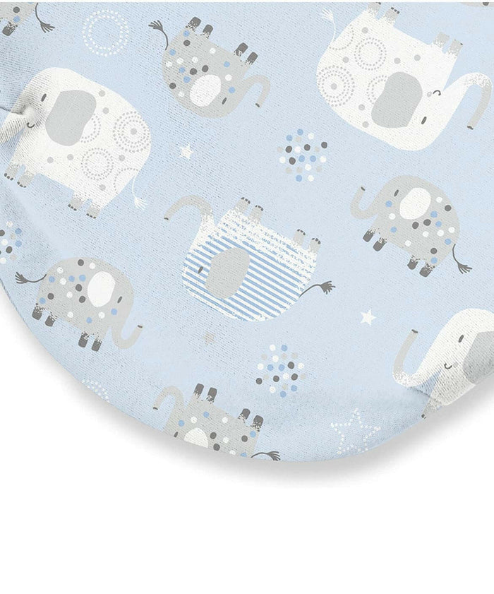SwaddleMe Original Swaddle – Size Small/Medium, 0-3 Months, 3-Pack (Elephant Stripes).