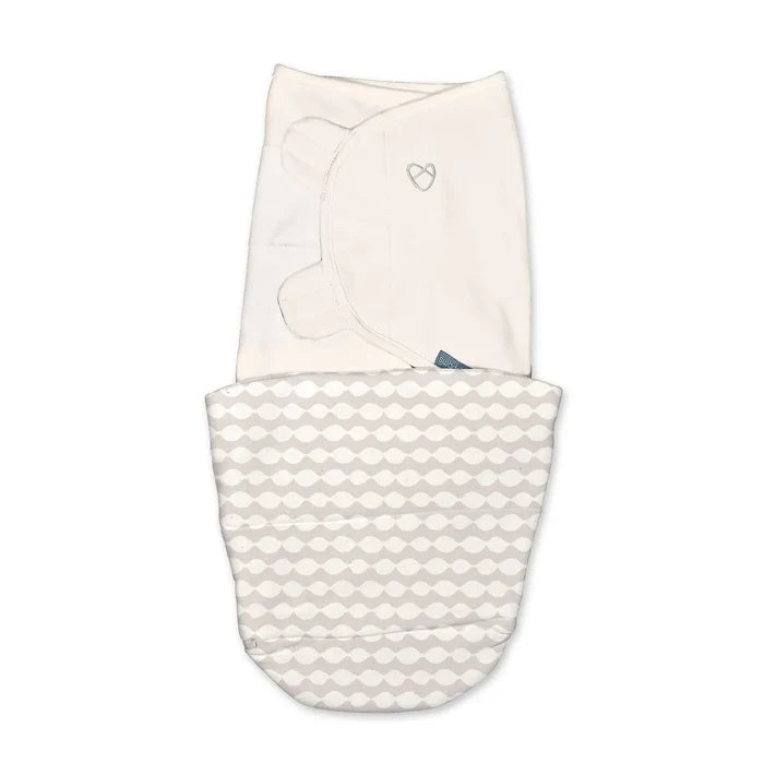 SwaddleMe by Ingenuity All Season Swaddle 1-Pack - Dream Wave (S/M, 0-3M)