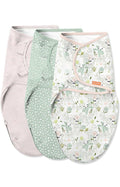 SwaddleMe Easy Change Swaddle(Peekaboo Panda) - Size Small/Medium, 0-3 Months, Pack of 3.