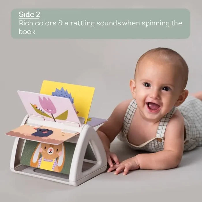 Taf Toys Infant Tummy Time Spinning Book
