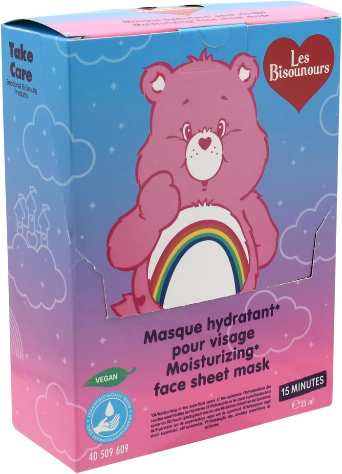 Take Care Masque Tissu Visage Hydratant - Bisounours (Care Bears)