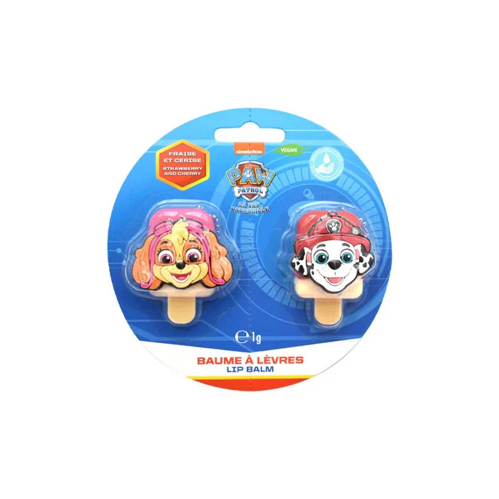 Take Care Paw Patrol 2 Lip Balm Pucker Pop - Pack of 2 (1g)