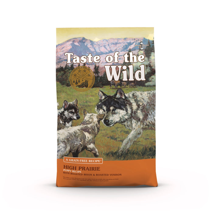 Taste of the Wild High Prairie Puppy Recipe with Roasted Bison and Roasted Venison
