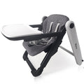 Teknum 3 In 1 Kids Foldable Dining Booster Chair (Grey)