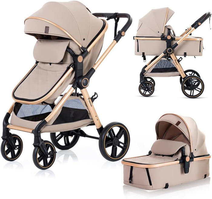 Teknum 3 In 1 Travel Pram Stroller