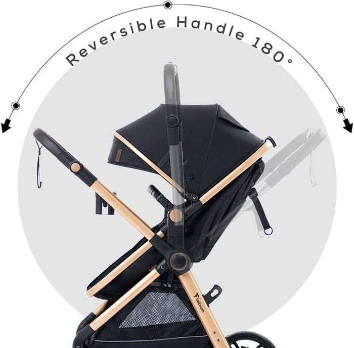 Teknum 3 In 1 Travel Pram Stroller
