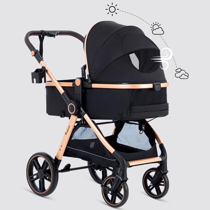 Teknum 3 In 1 Travel Pram Stroller