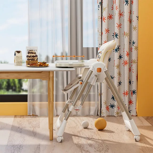 Teknum 5-in-1 Convertible Swing And High Chair – Ivory