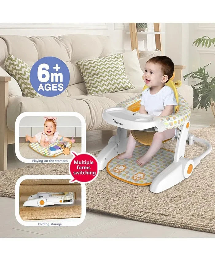 Teknum Baby Portable Dining Feeding Chair and Recliner Activity Chair