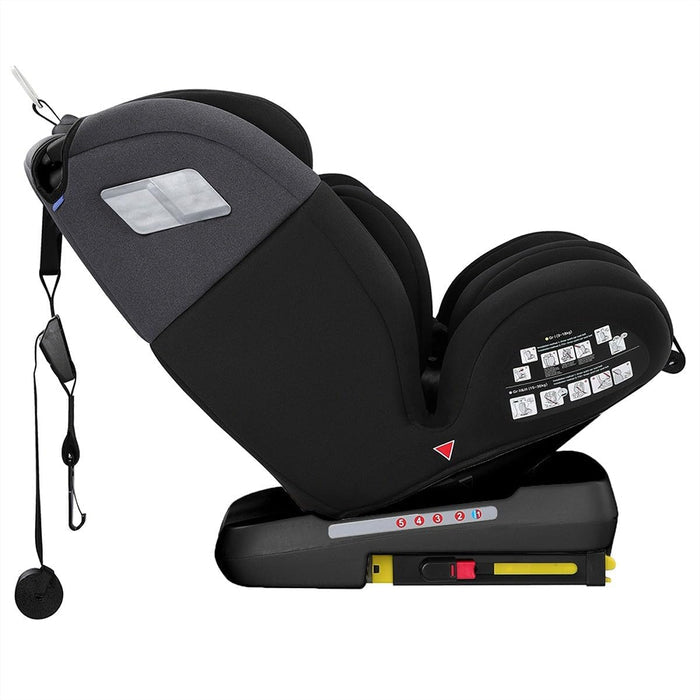 Teknum Evolve 360° Car Seat 0-12yrs with Isofix (Dark Grey)