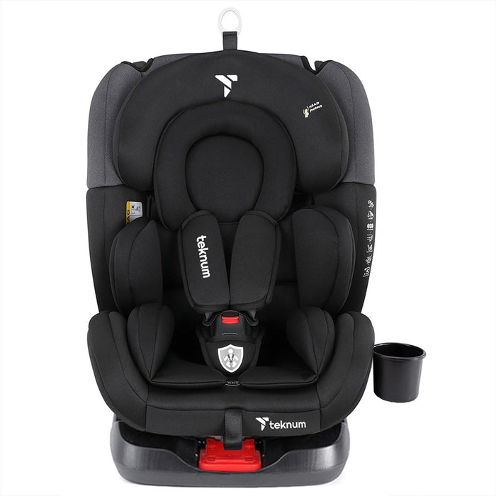 Teknum Evolve 360° Car Seat 0-12yrs with Isofix (Dark Grey)