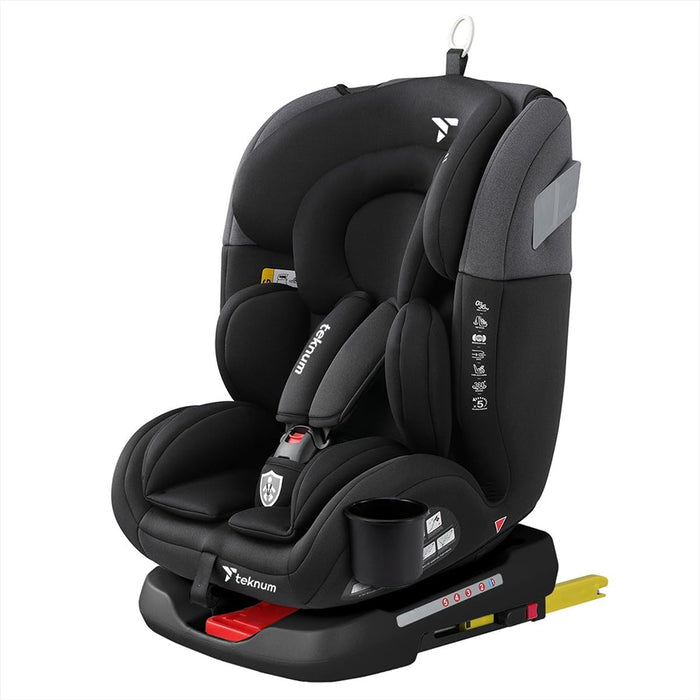 Teknum Evolve 360° Car Seat 0-12yrs with Isofix (Dark Grey)