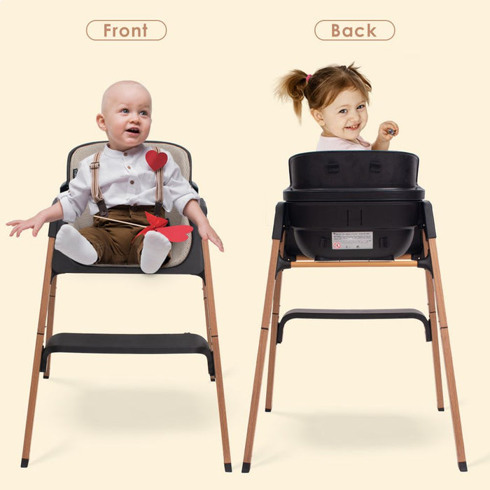 Teknum Luxuro High Chair (Black)