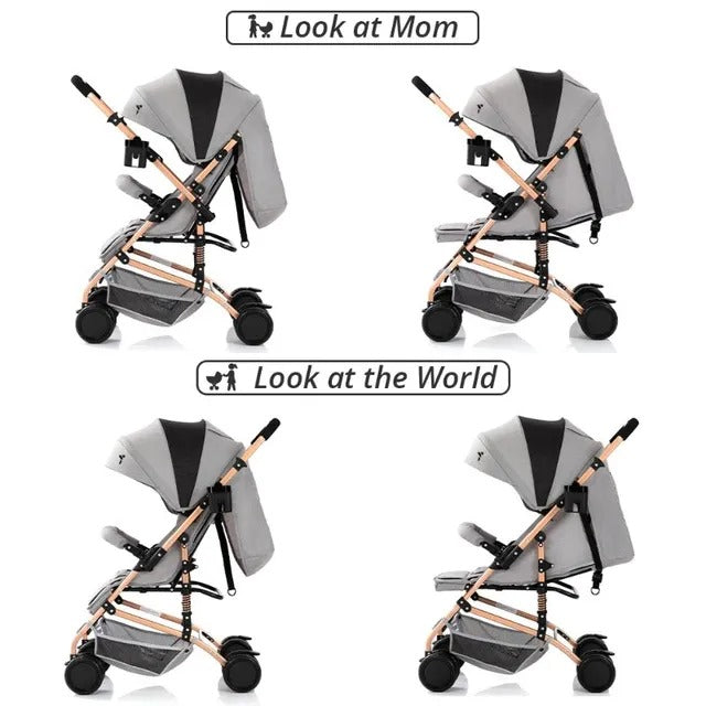 Teknum Reversible Trip Stroller – Grey