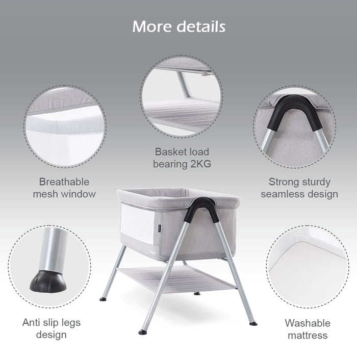 Teknum Sleep Zen 2 Bedside Crib Bassinet