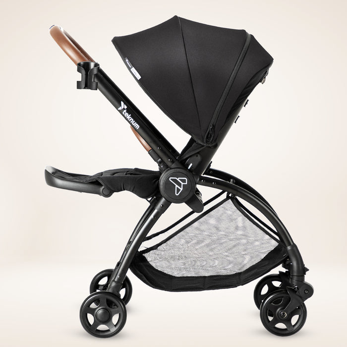 Teknum Stroll 2 Reversible Travel Stroller (Black)
