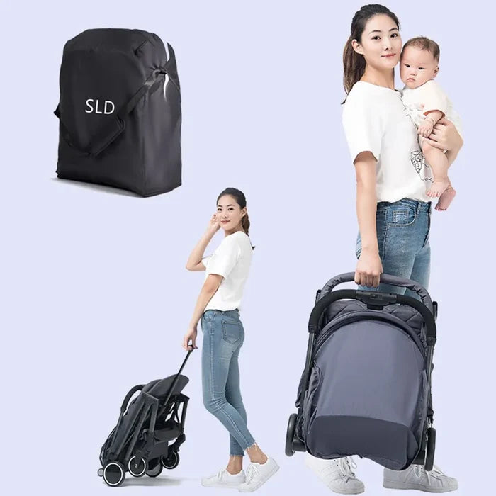 Teknum Travel Lite Stroller with Sunveno Diaper Bag