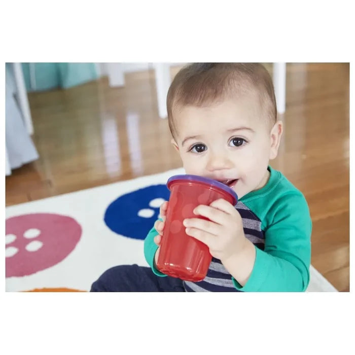 The First Years Take And Toss Straw Cups - Pack of 4 (10oz, 18 Months +)