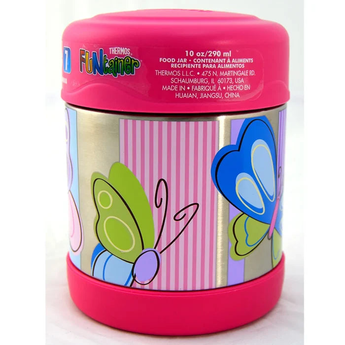 Thermos Funtainer Stainless Steel Food Jar 290ml - Butterfly