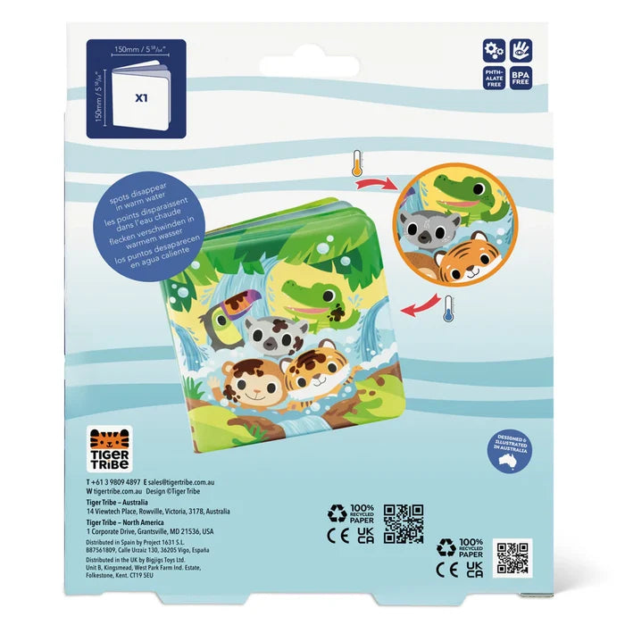Tiger Tribe Bath Book