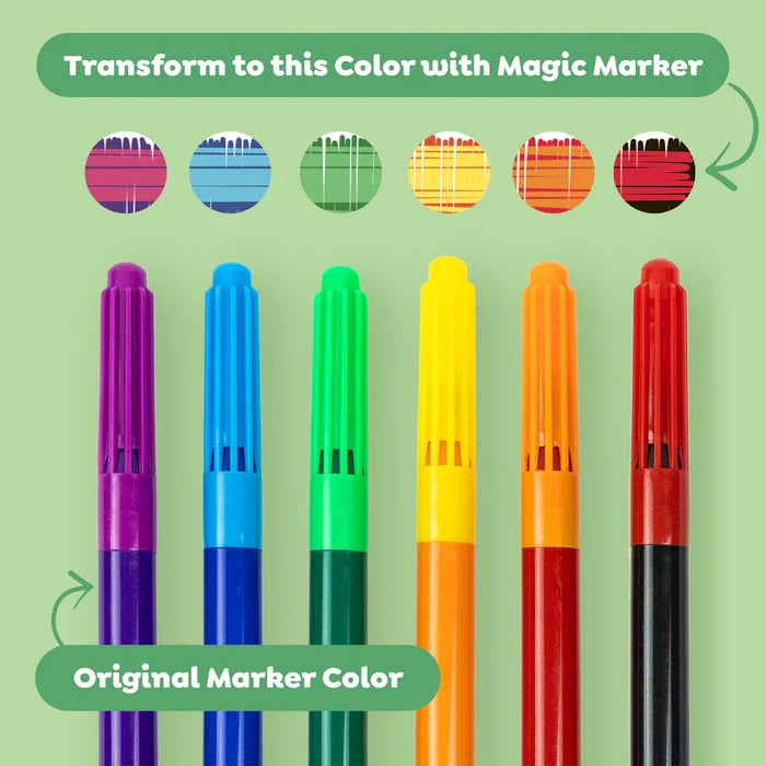 Tiger Tribe Colour Change Colouring Set Garden Friends