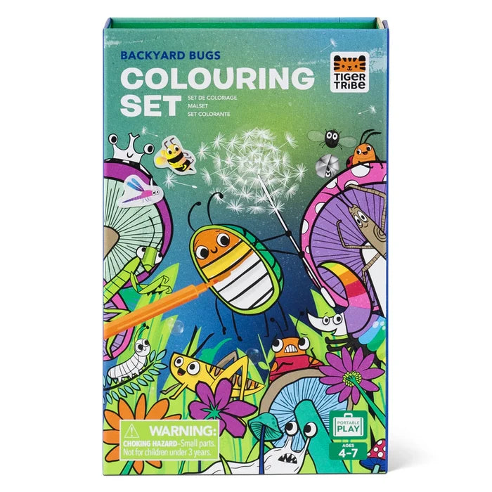 Tiger Tribe Colouring Set