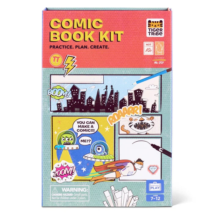Tiger Tribe Comic Book Kit