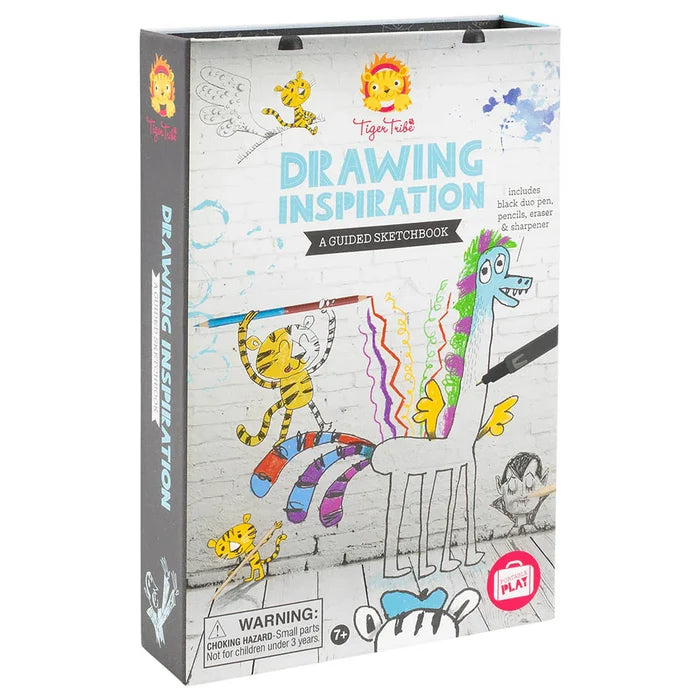 Tiger Tribe Drawing Inspiration - A Guided Sketchbook