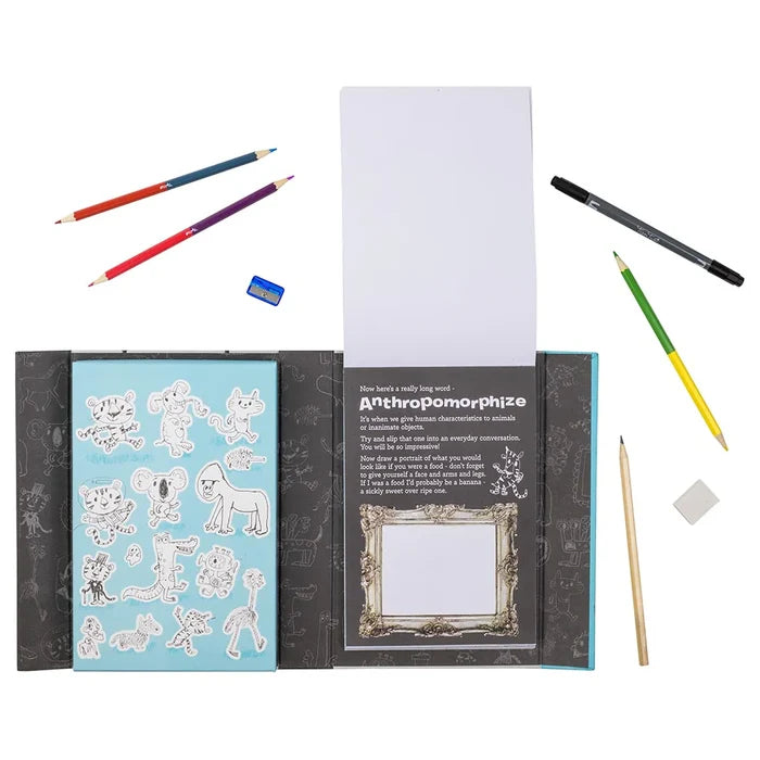 Tiger Tribe Drawing Inspiration - A Guided Sketchbook