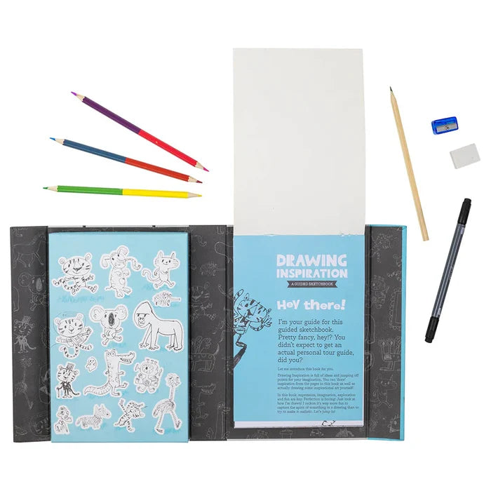 Tiger Tribe Drawing Inspiration - A Guided Sketchbook