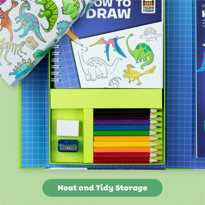 Tiger Tribe How To Draw (Dinosaurs)