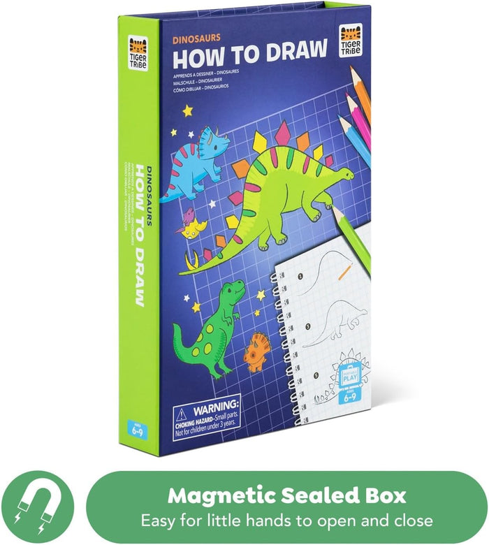 Tiger Tribe How To Draw (Dinosaurs)
