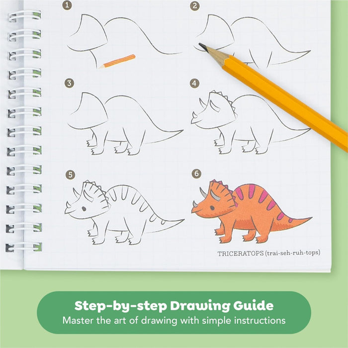 Tiger Tribe How To Draw (Dinosaurs)