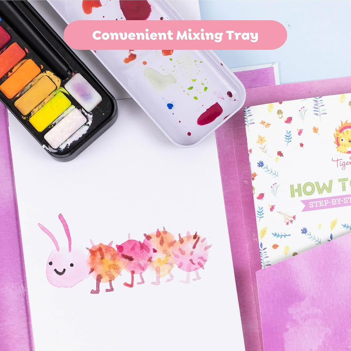Tiger Tribe How to Paint Watercolour