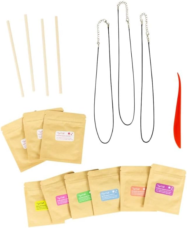 Tiger Tribe Jewellery Design Kit Twisty Beads Necklaces