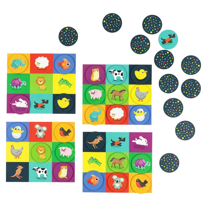 Tiger Tribe Memory + Bingo Games Animals