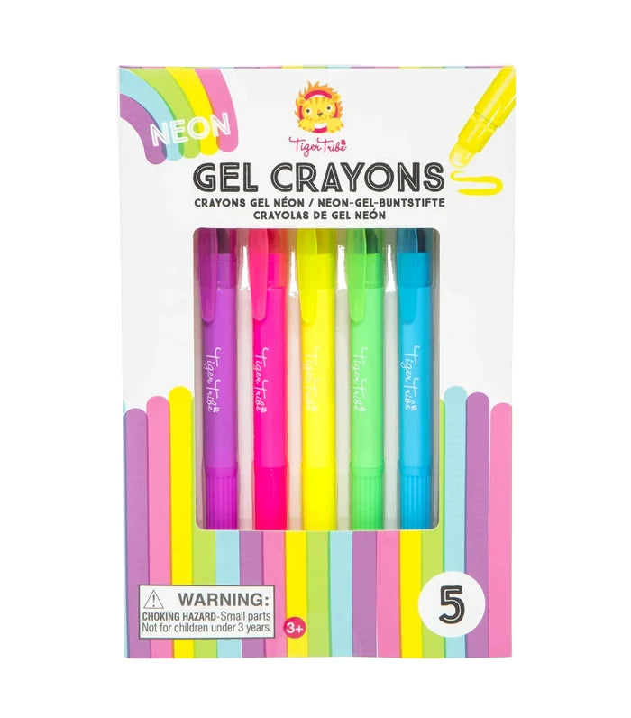 Tiger Tribe Neon Gel Crayons