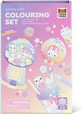 Tiger Tribe Pastel Colouring Set Kawaii Cafe